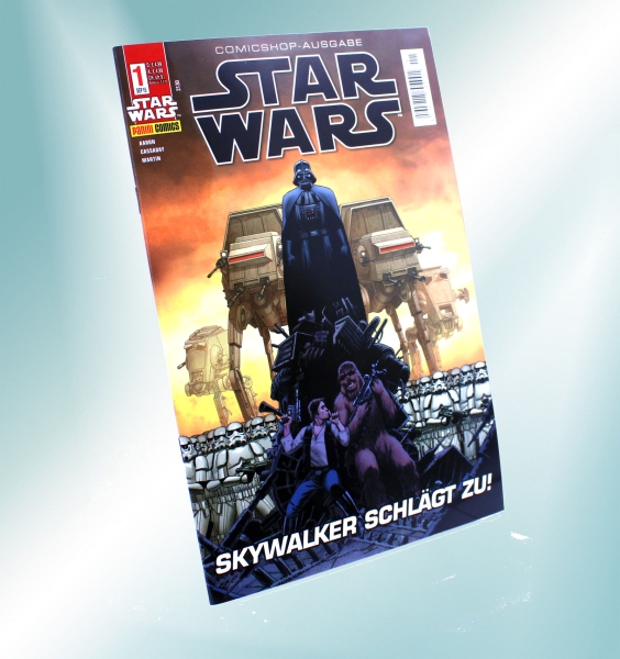 Star Wars Comic Heft Nr. 1 (Comicshop-Cover): Skywalker schlägt zu!